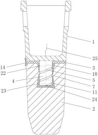 挖掘机分体式挖斗的斗齿结构及其连接方法与流程