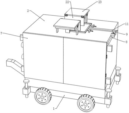 一种发电照明排水量可组合的多功能移动泵车的制作方法