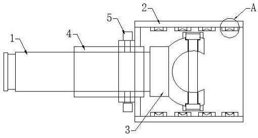 一种加装弧形防护罩的真空泵传动轴的制作方法