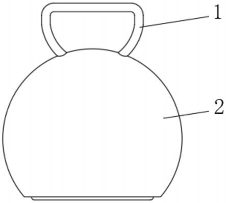 一种可调整配重的壶铃的制作方法