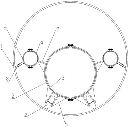 一种内穿管道可滑动支架夹具的制作方法