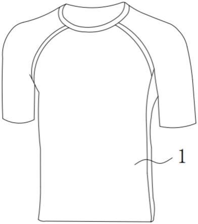 一种无缝织造的镂空透气花纹超薄排汗环保T恤的制作方法