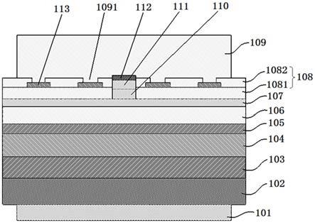 具有金属夹层钝化层的GaN基激光二极管结构及制造方法与流程