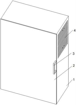 一种电气自动化控制的散热电气柜
