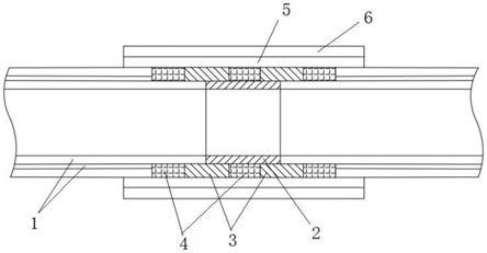 一种连续玻纤增强复合管的维修抢修电熔焊接结构的制作方法