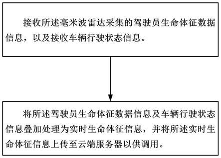 一种基于毫米波雷达的驾驶员生命体征实时监测方法与流程