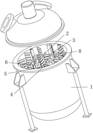 一种美罗培南侧链生产真空反应罐的制作方法
