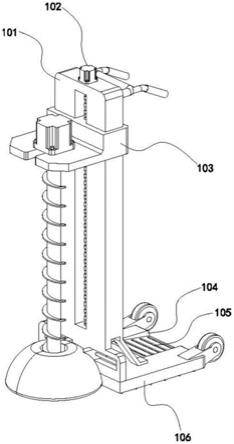 建筑施工用的基桩钻孔装置的制作方法