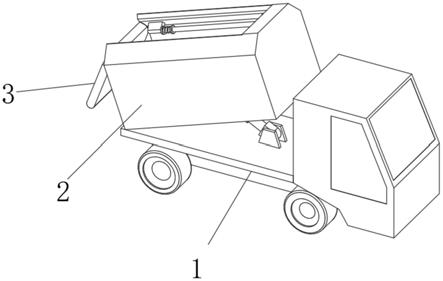 一種方便卸料的垃圾清運車的製作方法