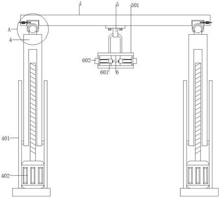 一种建筑施工用墙顶水平检测装置的制作方法