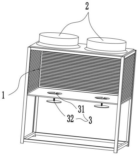 换热器及其机组散热结构、空调机组的制作方法
