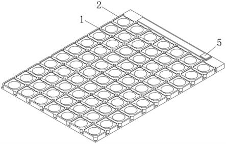 一种采用框架型围坝式滴胶灌装的RFID芯片封装模块的制作方法
