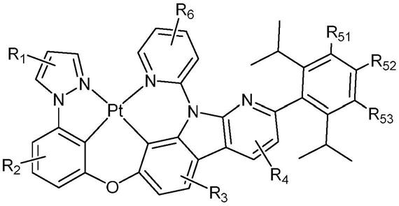 含有咔啉结构的铂（II）配合物及其制备方法和应用、有机光电器件与流程