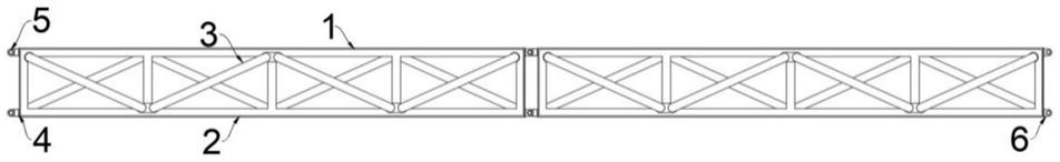 一种具有便捷安装结构的长跨度桁架的制作方法