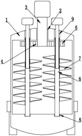 一种搅拌式发酵罐结构的制作方法