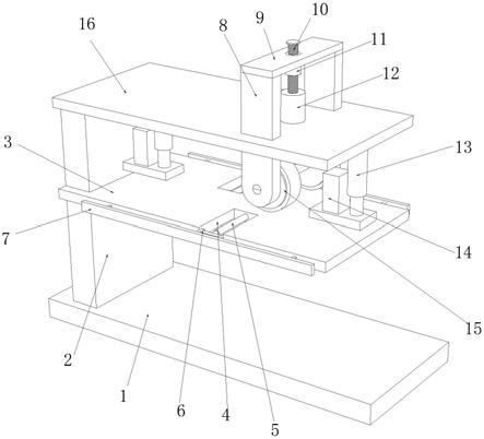 一种适应于不同厚度的瓦楞纸箱生产用打钉机的制作方法
