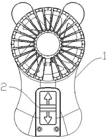 手持小风扇原理图图片