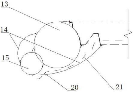 一种用于全垫升气垫船的围裙结构的制作方法