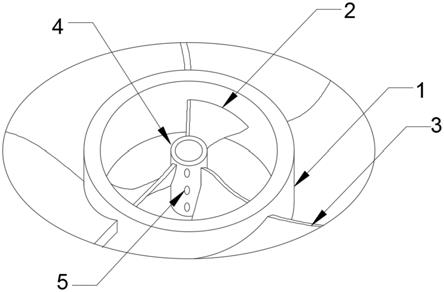 一种增强送风散热的轴流风扇的制作方法