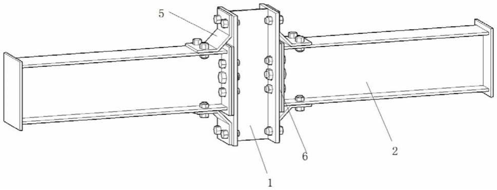 一种装配式梁柱钢结构连接节点