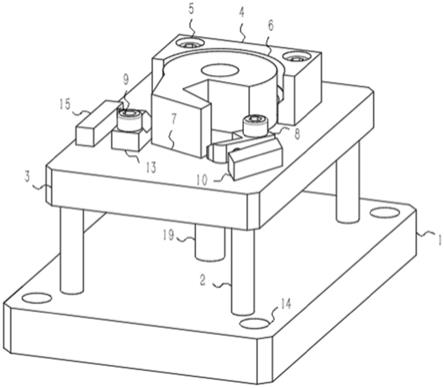 一种胶纸机自动装配用固定装置的制作方法
