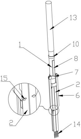 一种污水处理用清理杆的制作方法