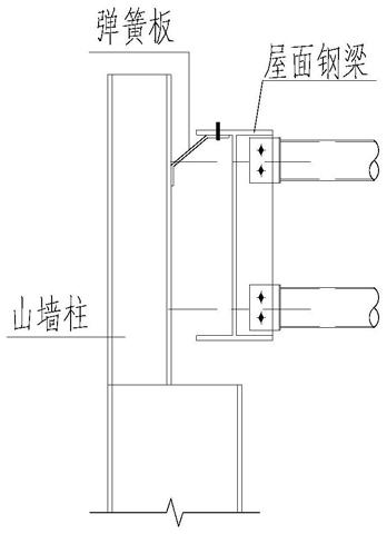 一种抗风柱与钢梁的连接装置的制作方法