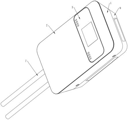 新型涉及新能源汽車技術領域,具體為一種便於安裝和散熱的交流充電樁