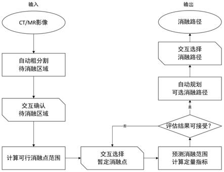 微波消融手术的交互式路径规划方法及系统与流程