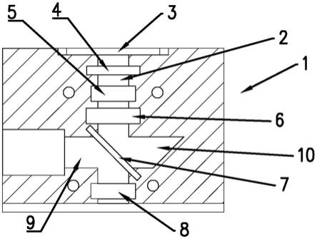 荧光检测器用光路架的制作方法