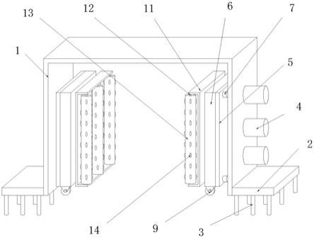 一种市政工程用防剐蹭限宽装置的制作方法