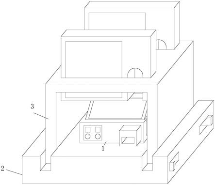 一种激光光纤用的保护盒结构的制作方法