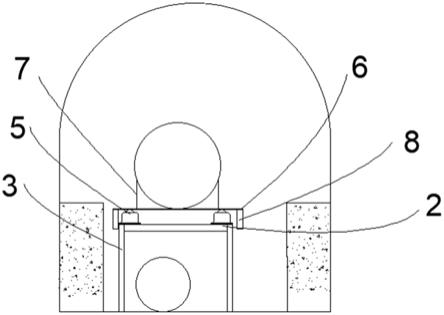 受限空间管道运输支架轨道的制作方法