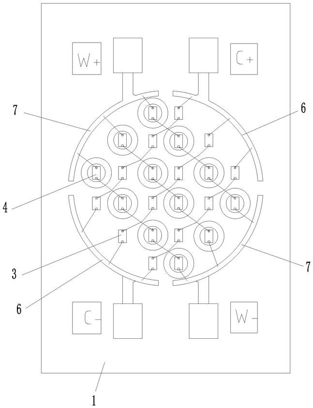 一种双色COB的制作方法