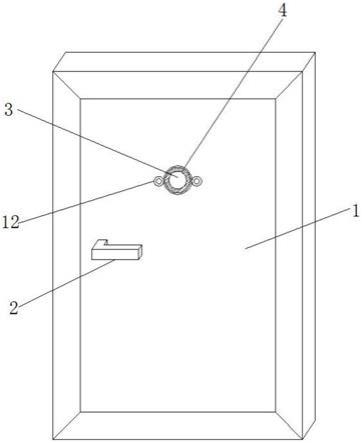 一种智能数字化家用防盗门的制作方法