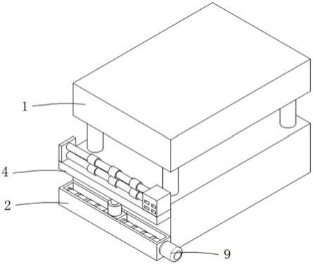 一种马达壳加工连续拉伸模具的制作方法