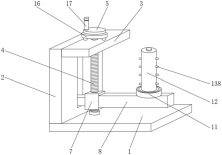 一种胶管纱线生产用捻线机线卷定位装置的制作方法