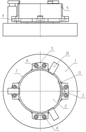 一种复合磨床的工装夹具的制作方法