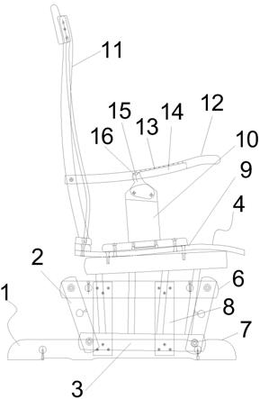 一种座椅靠背角度调节结构的制作方法