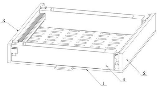 冷藏箱多槽通气底板结构装置的制作方法