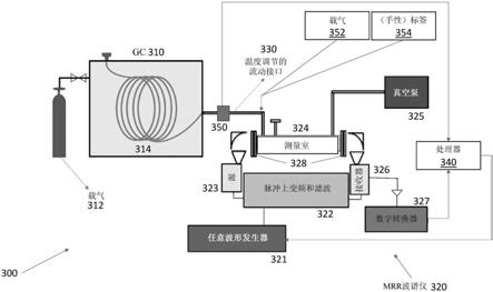 高选择性色谱-分子旋转共振波谱系统和方法与流程