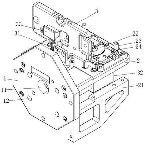 一种用于手机中框数控加工的翻盖式固定治具的制作方法