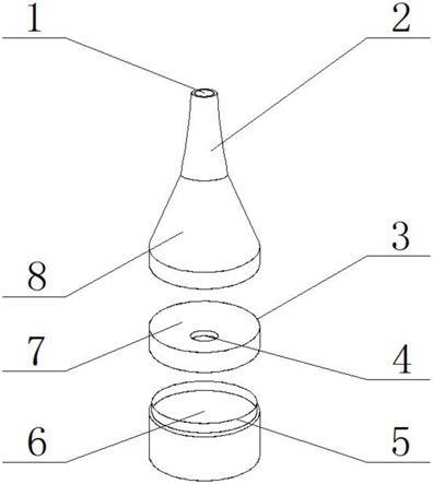 一种稳定喷胶的点胶机喷嘴的制作方法