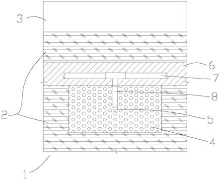 一种采用生物炭吸附剂作为填料的渗滤液回灌井