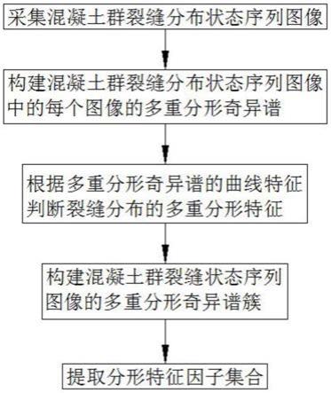 一种混凝土群裂纹演化的多重分形量化表征方法与流程