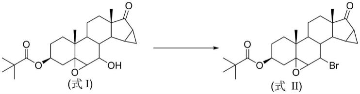 一种屈螺酮关键中间体溴代物的合成方法与流程