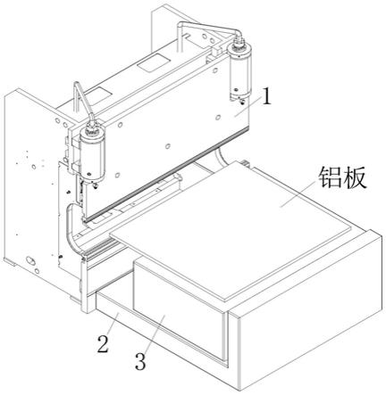 一种标志牌生产用平板铝板的弯折设备及弯折方法与流程