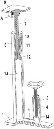 一种水工建筑物用可调节稳定支撑装置的制作方法