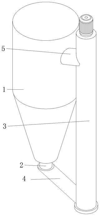 高炉矿渣粉粒化存储装置的制作方法