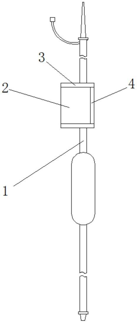 一种具有无液提醒的一次性输液器